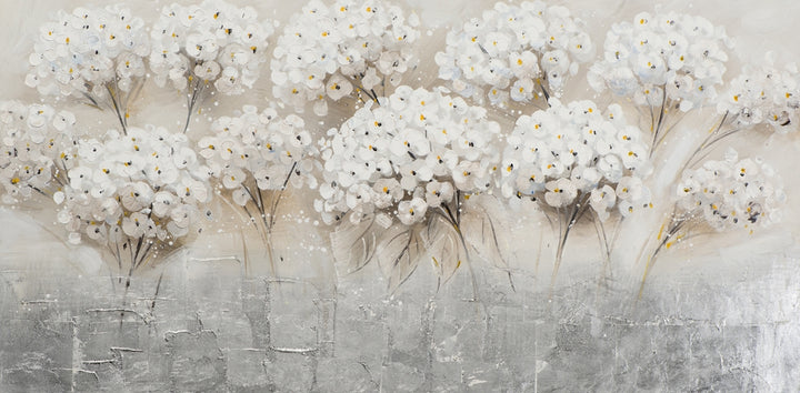 Feld mit Chrysanthemen