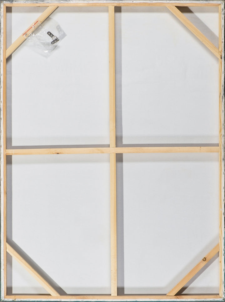 Abstrakte Farbkomposition in Beige und Gold