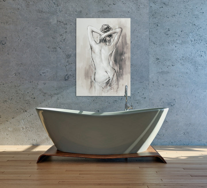 Akt einer schönen Frau