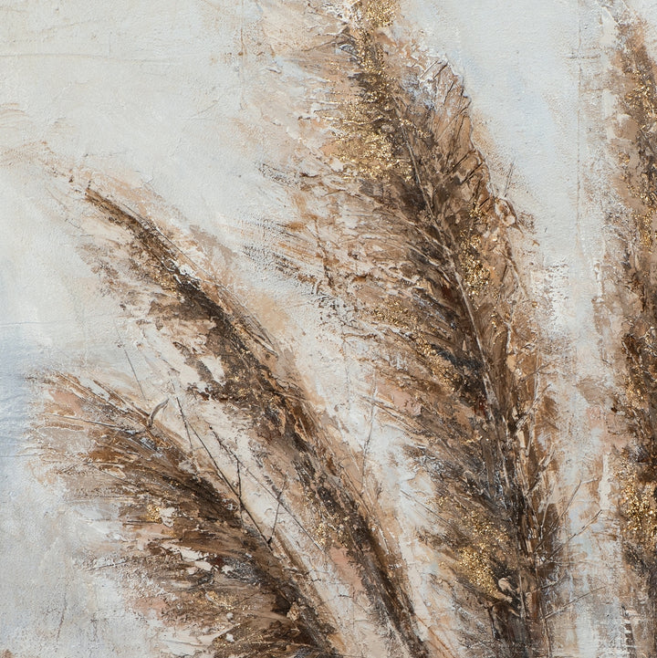 Goldenes Seegras im Wind