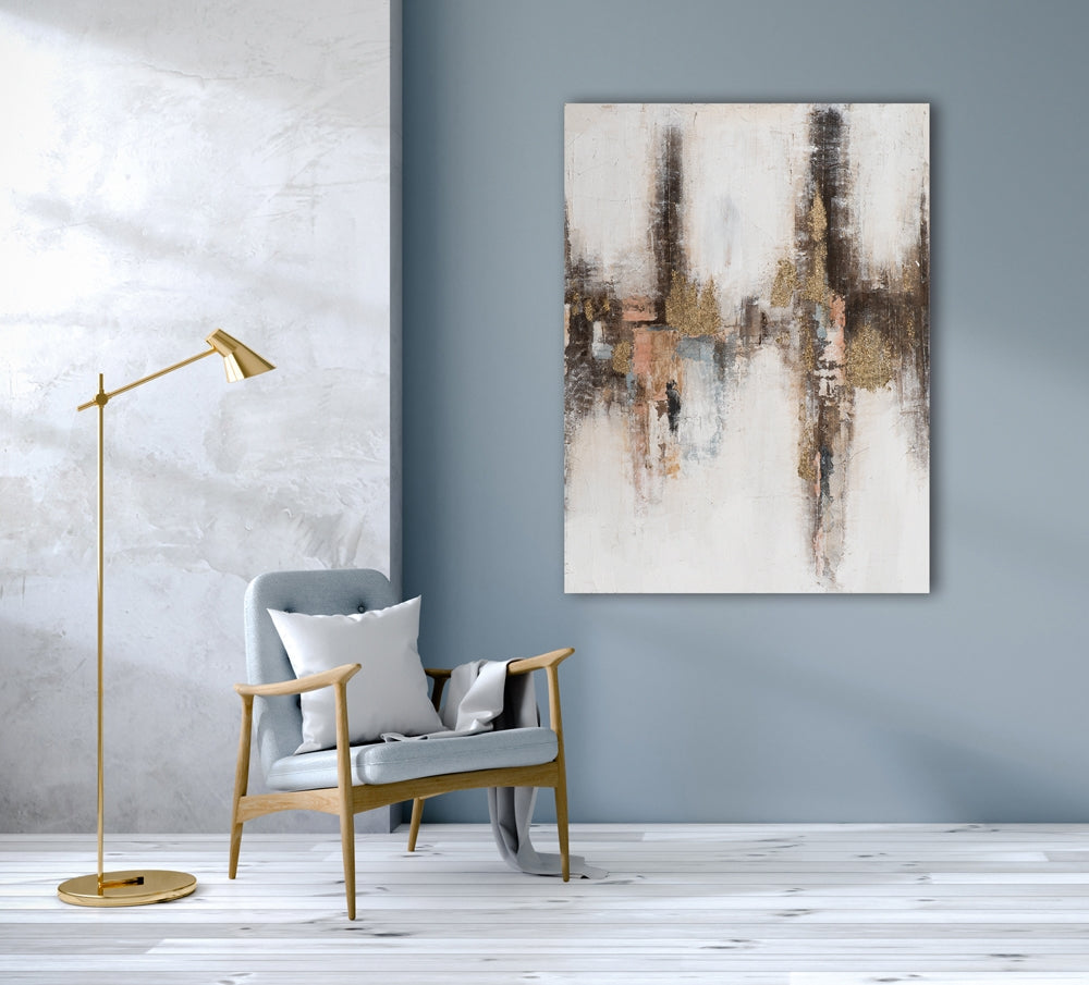 Skyline mit Goldakzenten