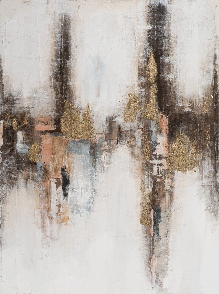 Skyline mit Goldakzenten