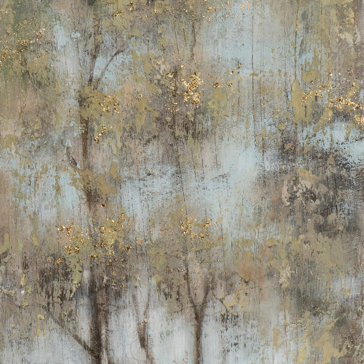 Bäume im Morgengrauen