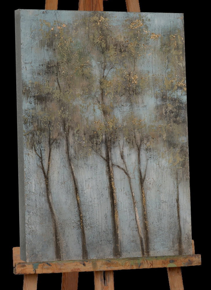 Bäume im Morgengrauen