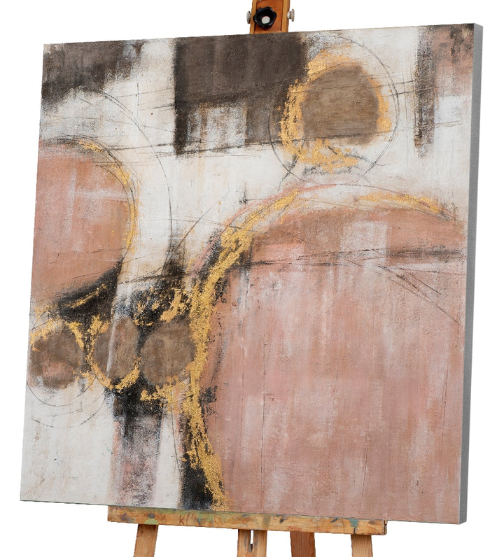 Harmonische Kreise in Terracotta