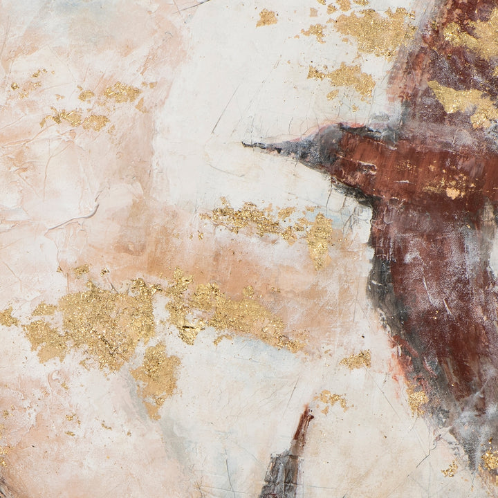 Abstrakte Vögel im Wind