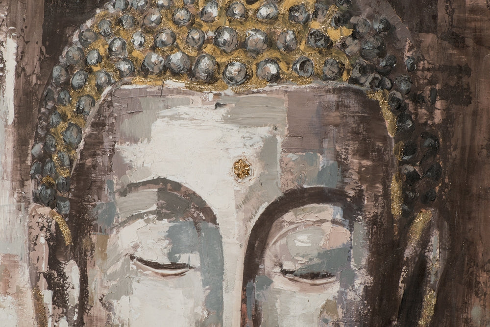 Buddha mit schmalem Gesicht