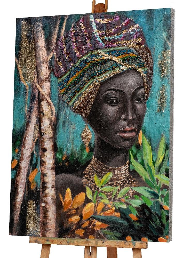 Schönheit mit Turban