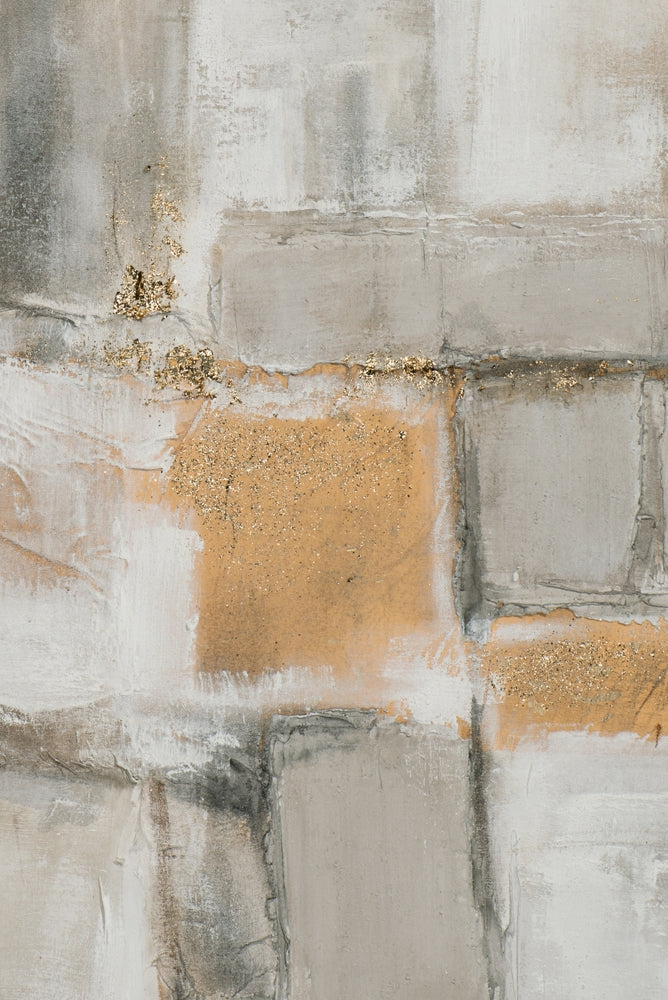 Facetten in Beige und Gold