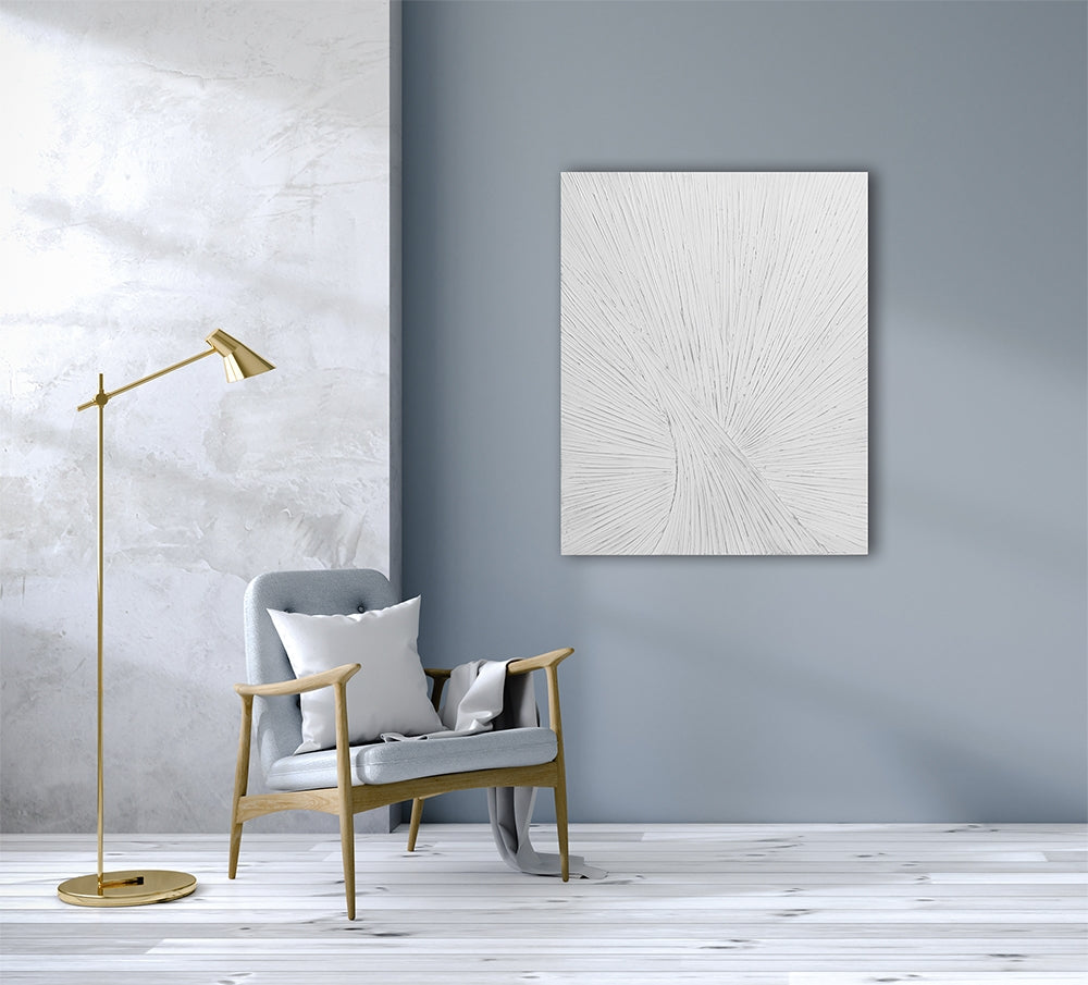 Komposition in Weiß