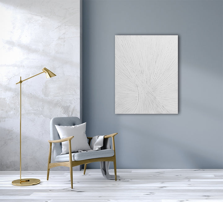 Komposition in Weiß