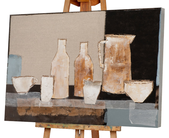 Stillleben in Anthrazit