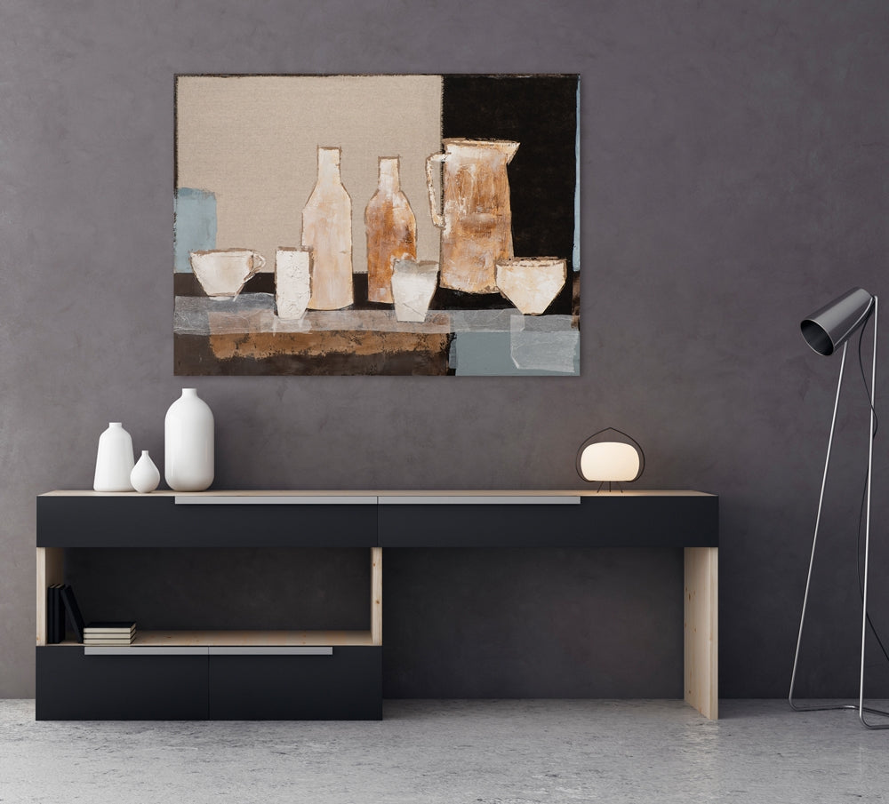 Stillleben in Anthrazit