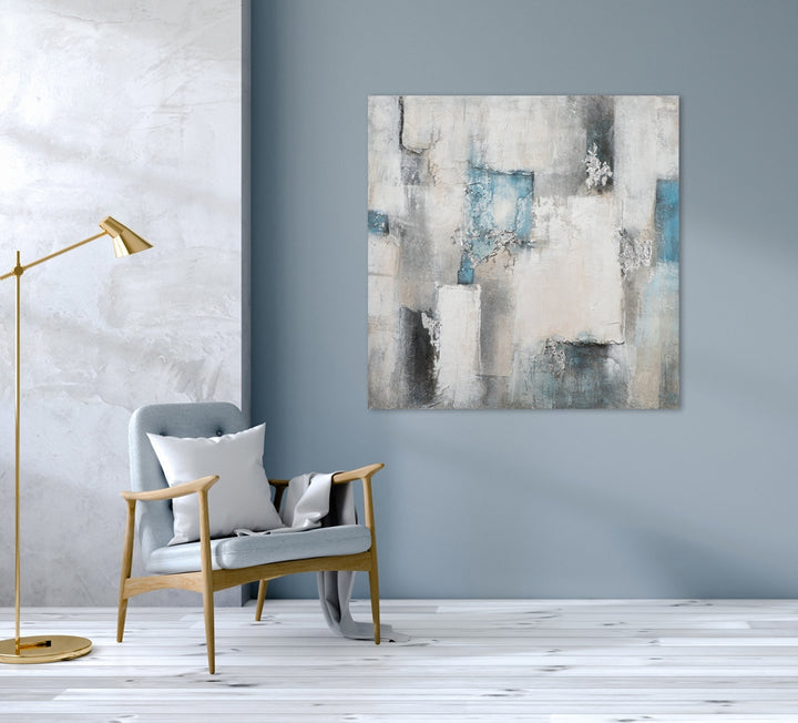 Facetten in Aquamarin