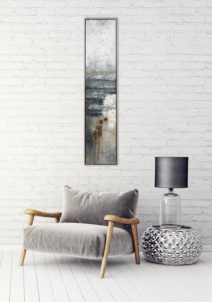 Schlanke Textur Komposition Meeresrauschen