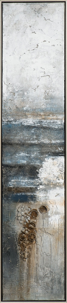 Schlanke Textur Komposition Meeresrauschen