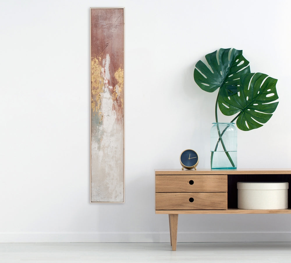 Schlanke Variation von Gold und Rose