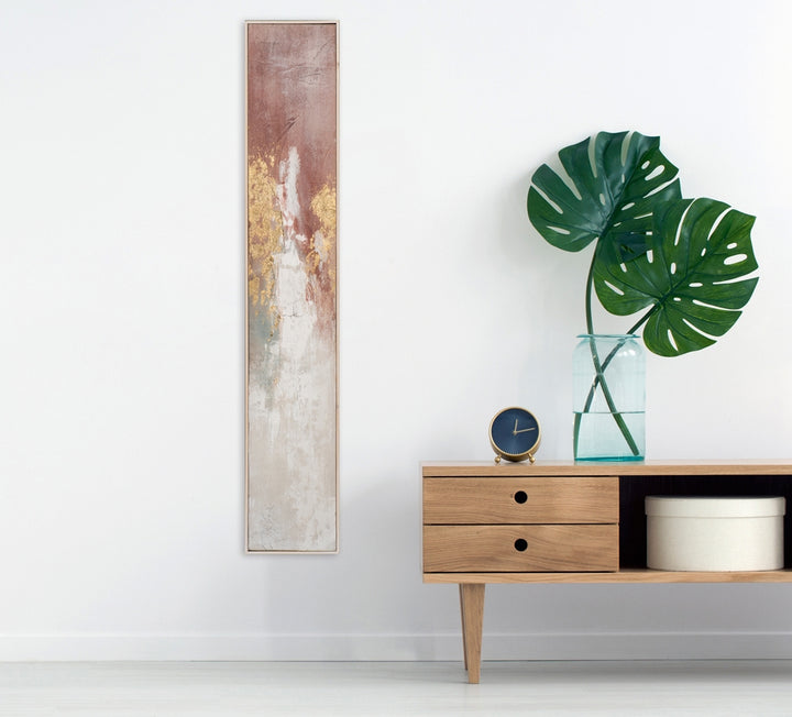 Schlanke Variation von Gold und Rose