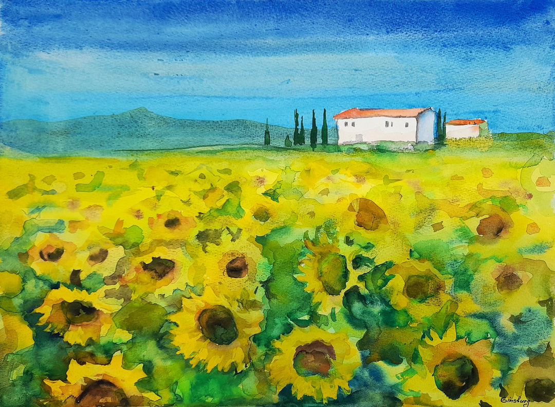 "Sonnenblumenfeld VII" | Alexander Ginsburg