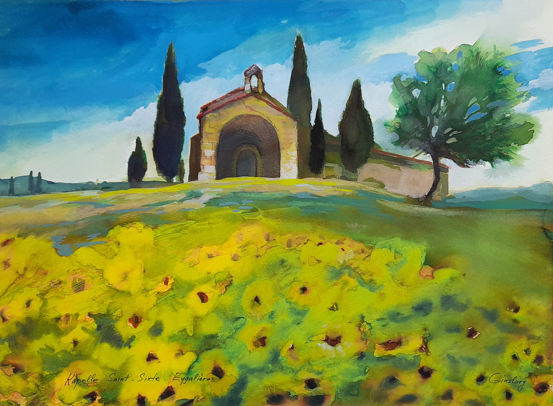 "Kapelle saint-sixte eygaliéres | Alexander Ginsburg