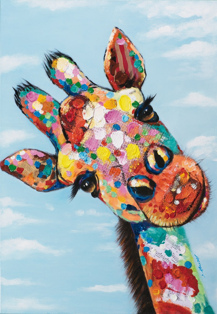 Bunte Giraffe