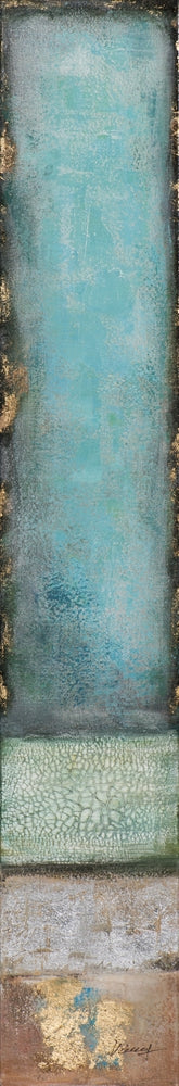 Schlanke Harmonie in Türkis