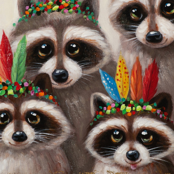 Indianische Waschbären