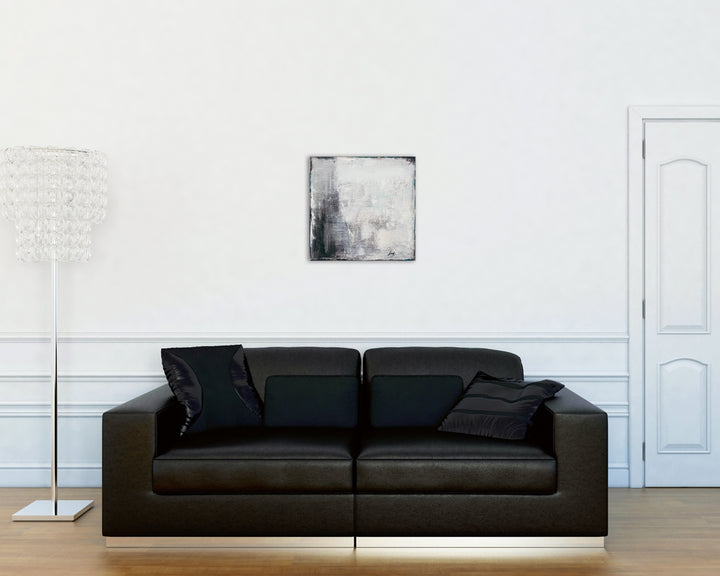 Abstrakte Komposition in grau