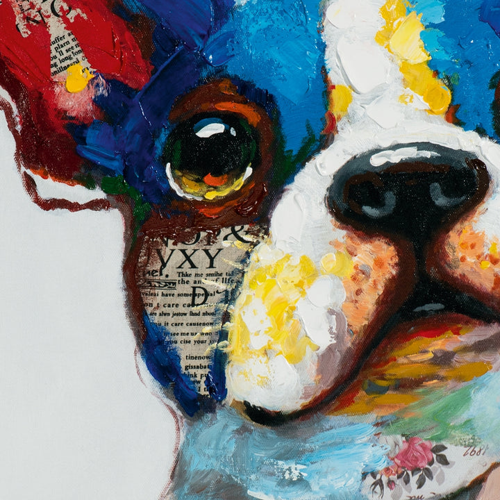 Lustiger bunter Hund