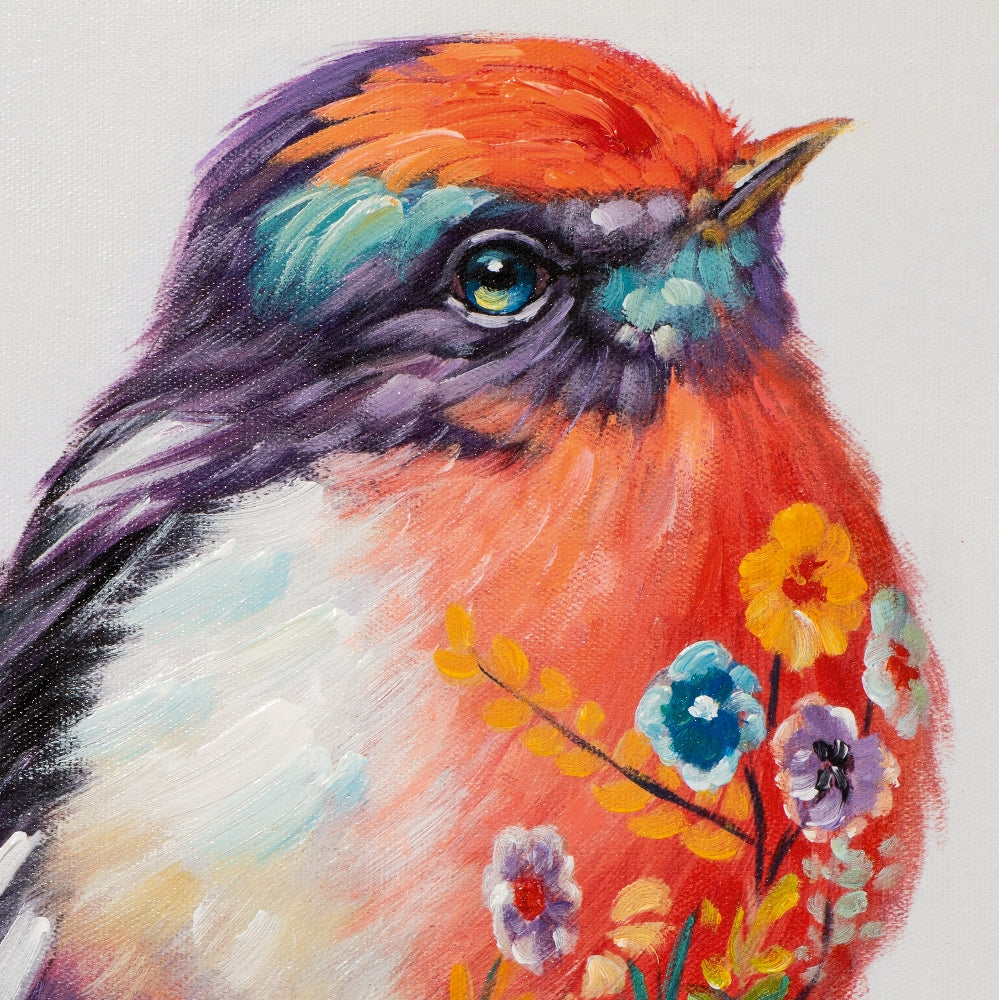 Süsser bunter Vogel