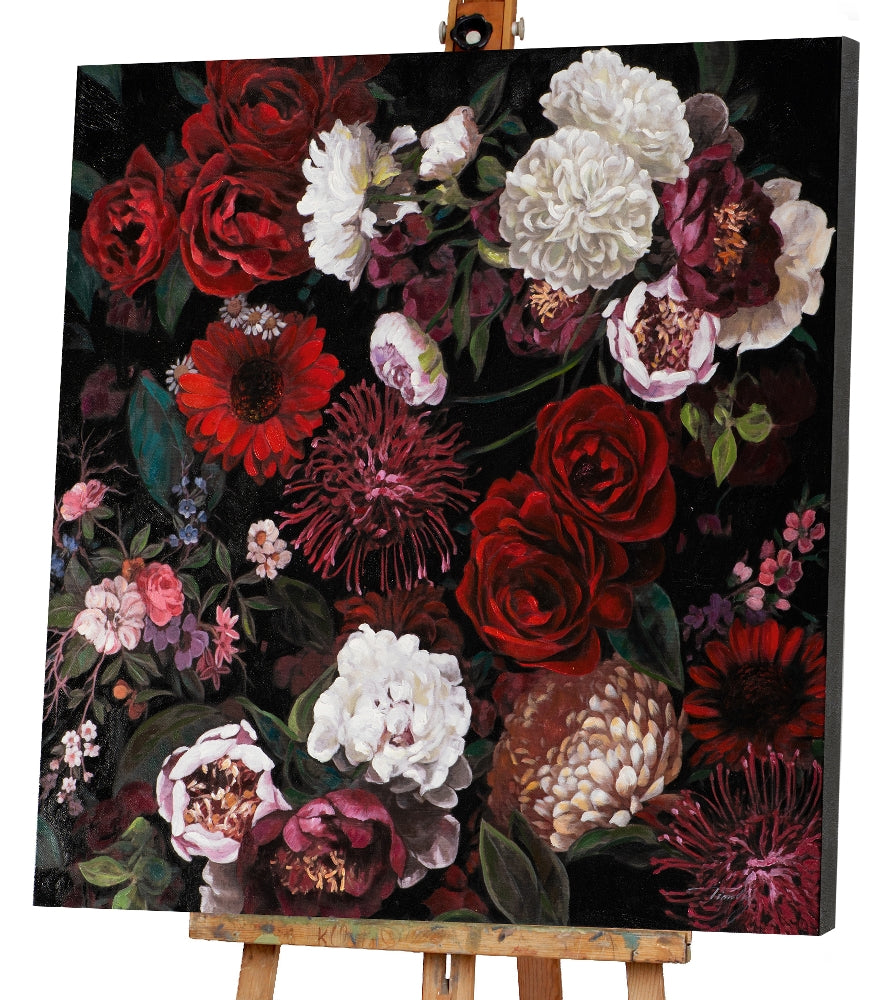 Hübscher Strauß in rot