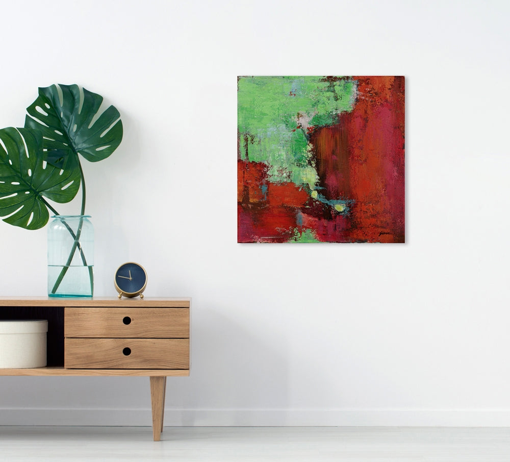 Kontraste in Rot und Grün