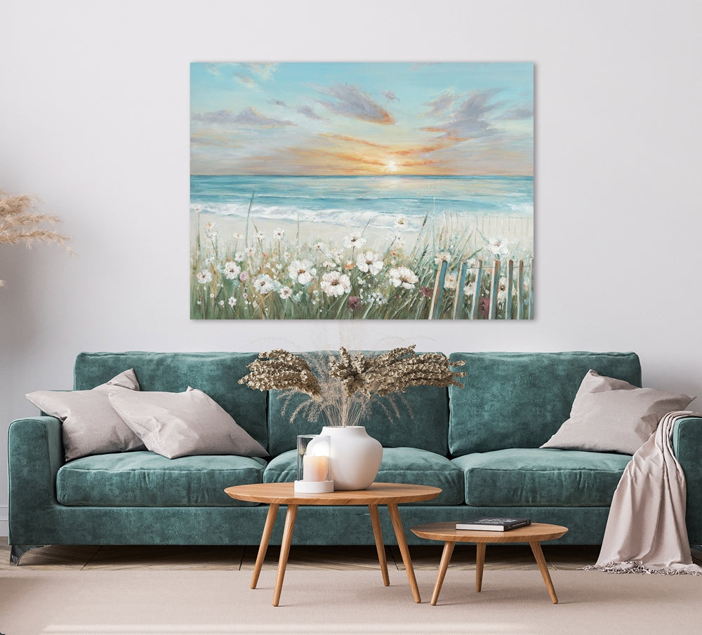 Romantischer Sonnenaufgang