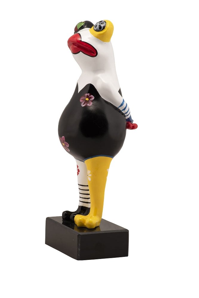 Froschmädchen mit Blumen