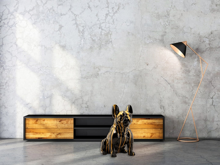 Sitzende Bulldogge I