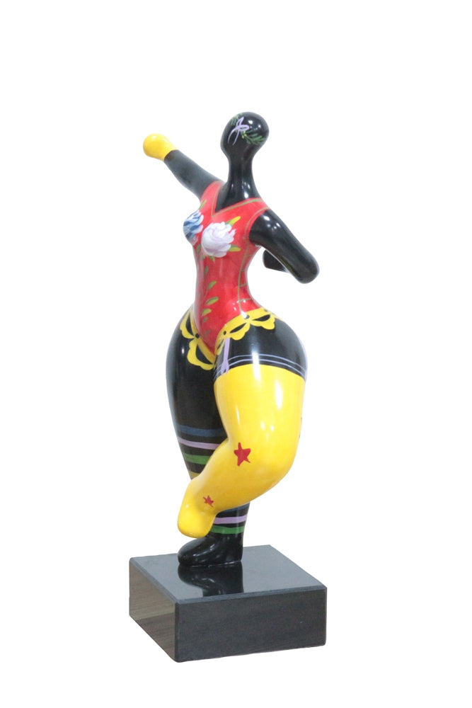 Hommage an Niki de Saint Phalle, Nana Stil "Balance"