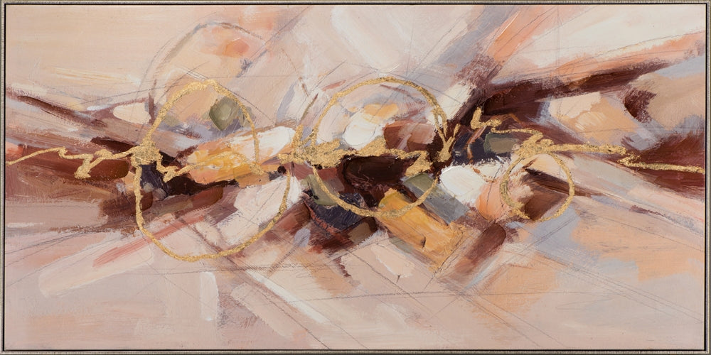 Abstrakte Geometrie in Gold