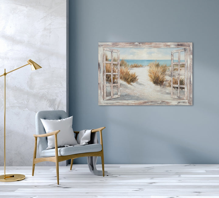 Fenster zum Strand