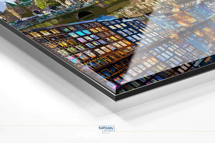 Abstraktes Amsterdam No.2 Collage