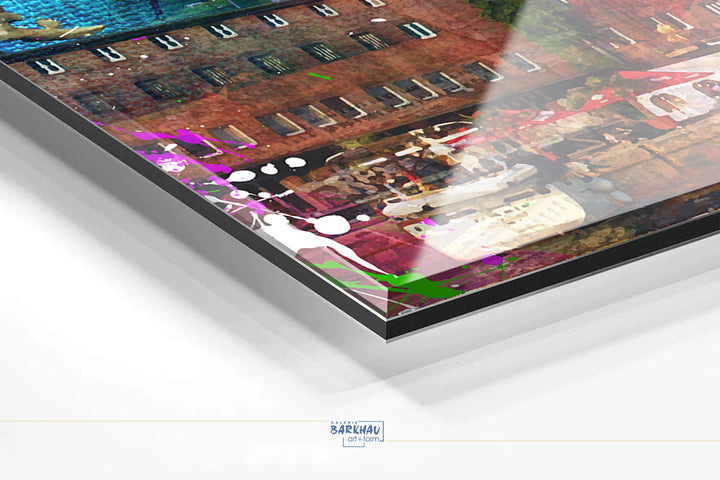 Buntes Münster Collage