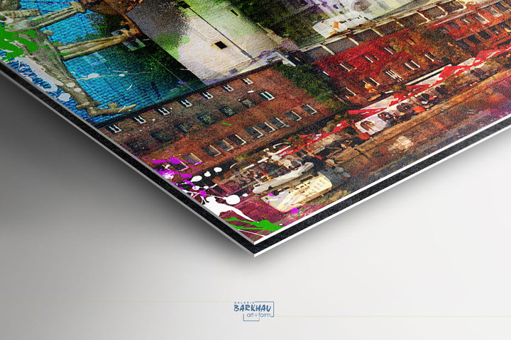 Buntes Münster Collage