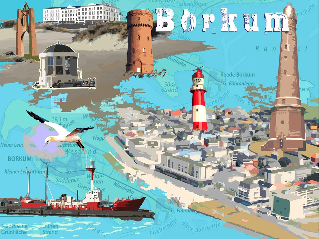 Borkum Collage