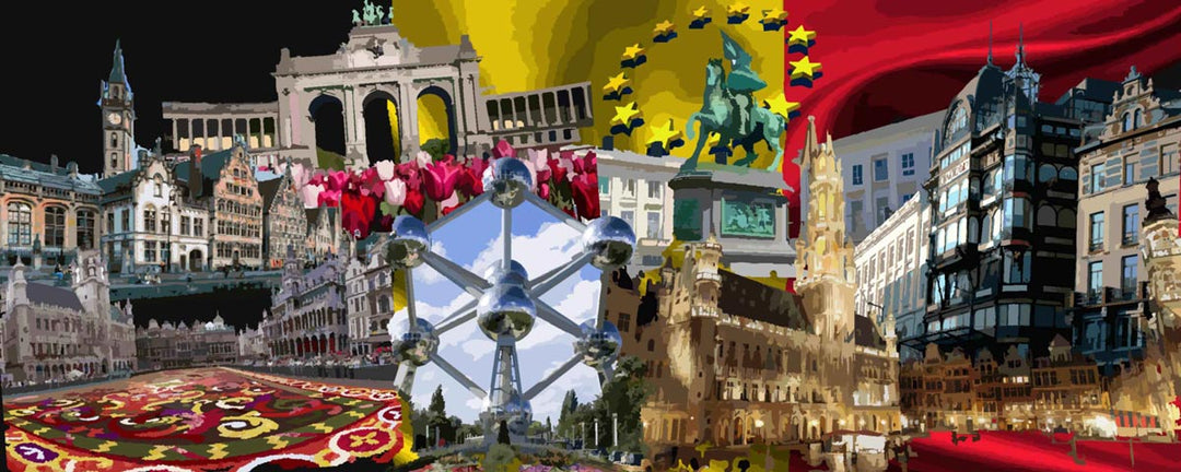 Brüssel Collage