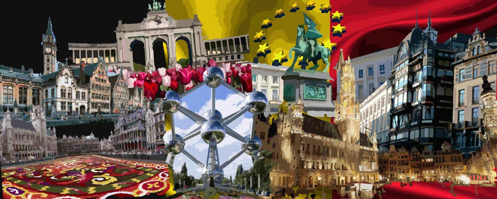 Brüssel Collage
