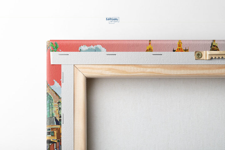 Abstraktes Amsterdam No.1 Collage