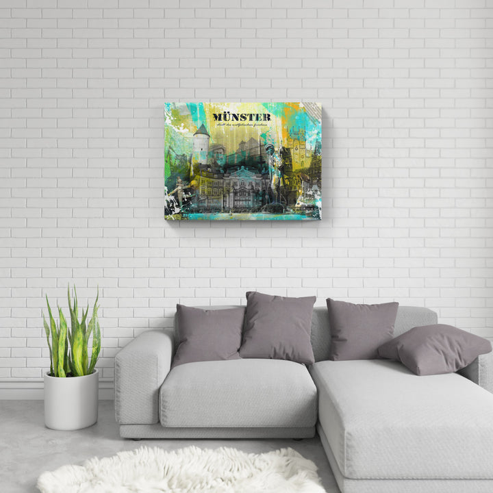 Erbdrostenhof Münster Collage