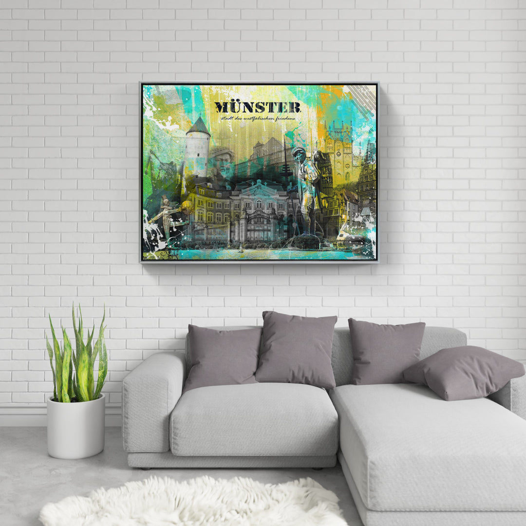 Erbdrostenhof Münster Collage