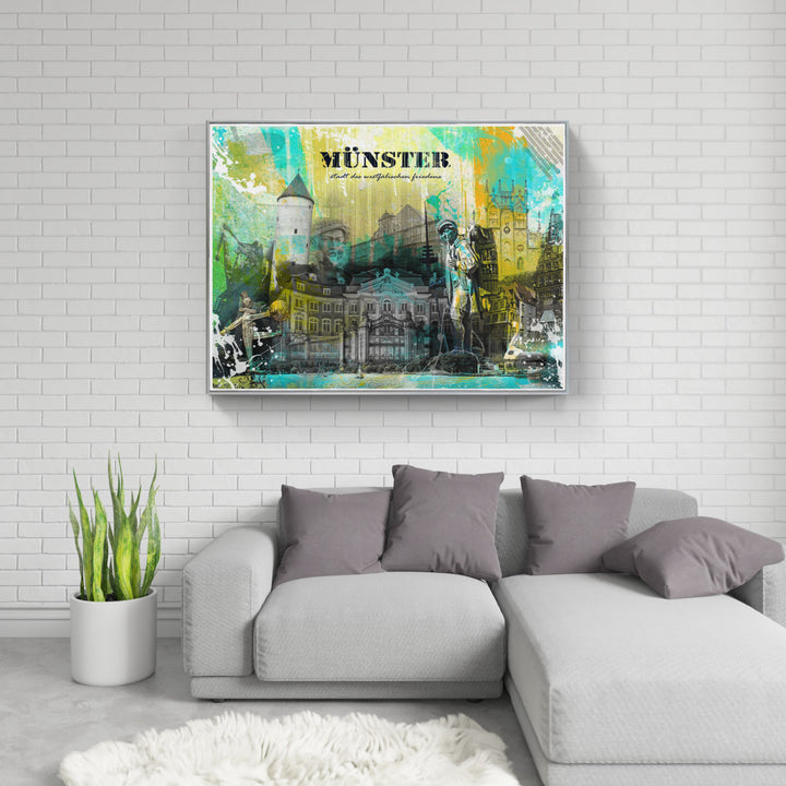 Erbdrostenhof Münster Collage