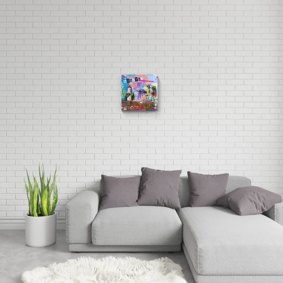 Buntes Münster Collage