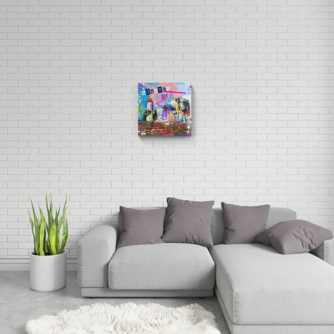 Buntes Münster Collage